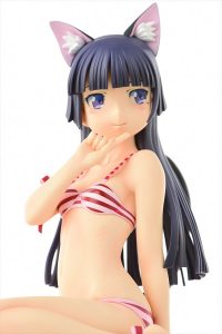 Kuroneko Striped MIZUGI Nekomimi ver.Second cute - Limited 18