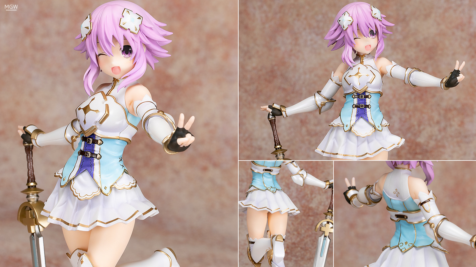 Holy Knight Neptune by Pulchra from Cyber Dimension Neptunia 4 Goddesses Online MyGrailWatch Header