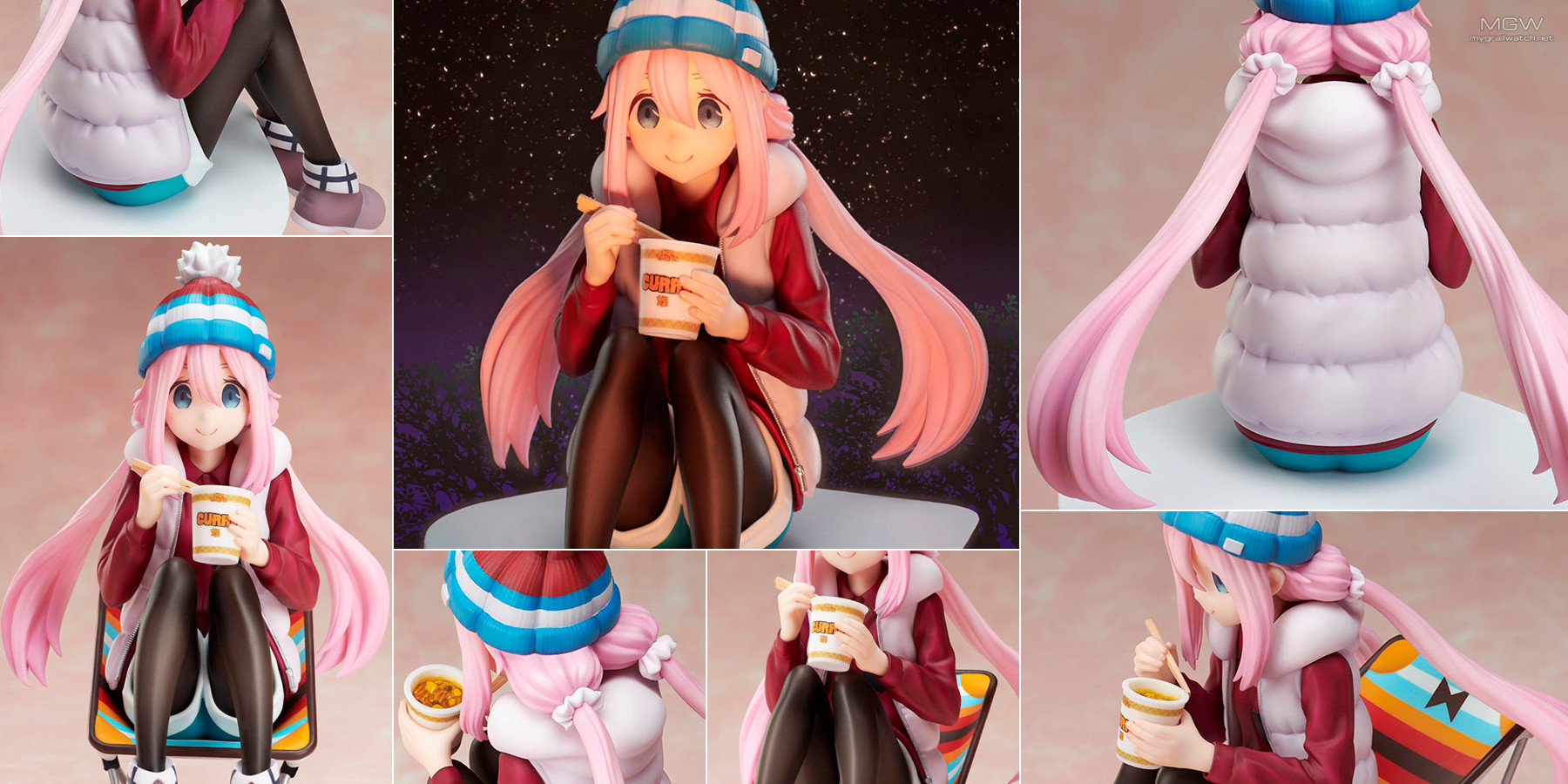 Kagamihara Nadeshiko Premium Noodle Stopper by FuRyu from Yuru Camp