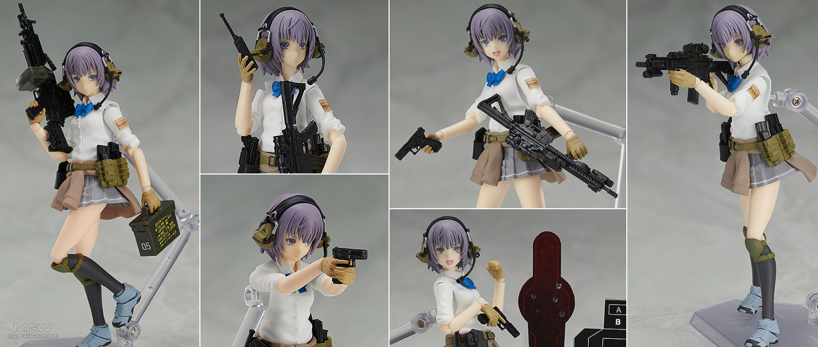 figma Miyo Asato Summer Uniform ver. by TOMYTEC from Little Armory