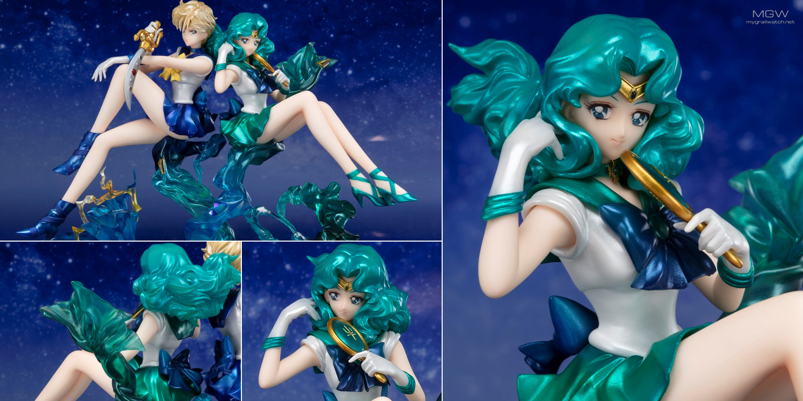 Figuarts Zero chouette Sailor Neptune by BANDAI SPIRITS from Pretty Guardian Sailor Moon