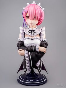 Ram Life sized Bust by FuRyu from ReZERO Staring Life in Another World 3