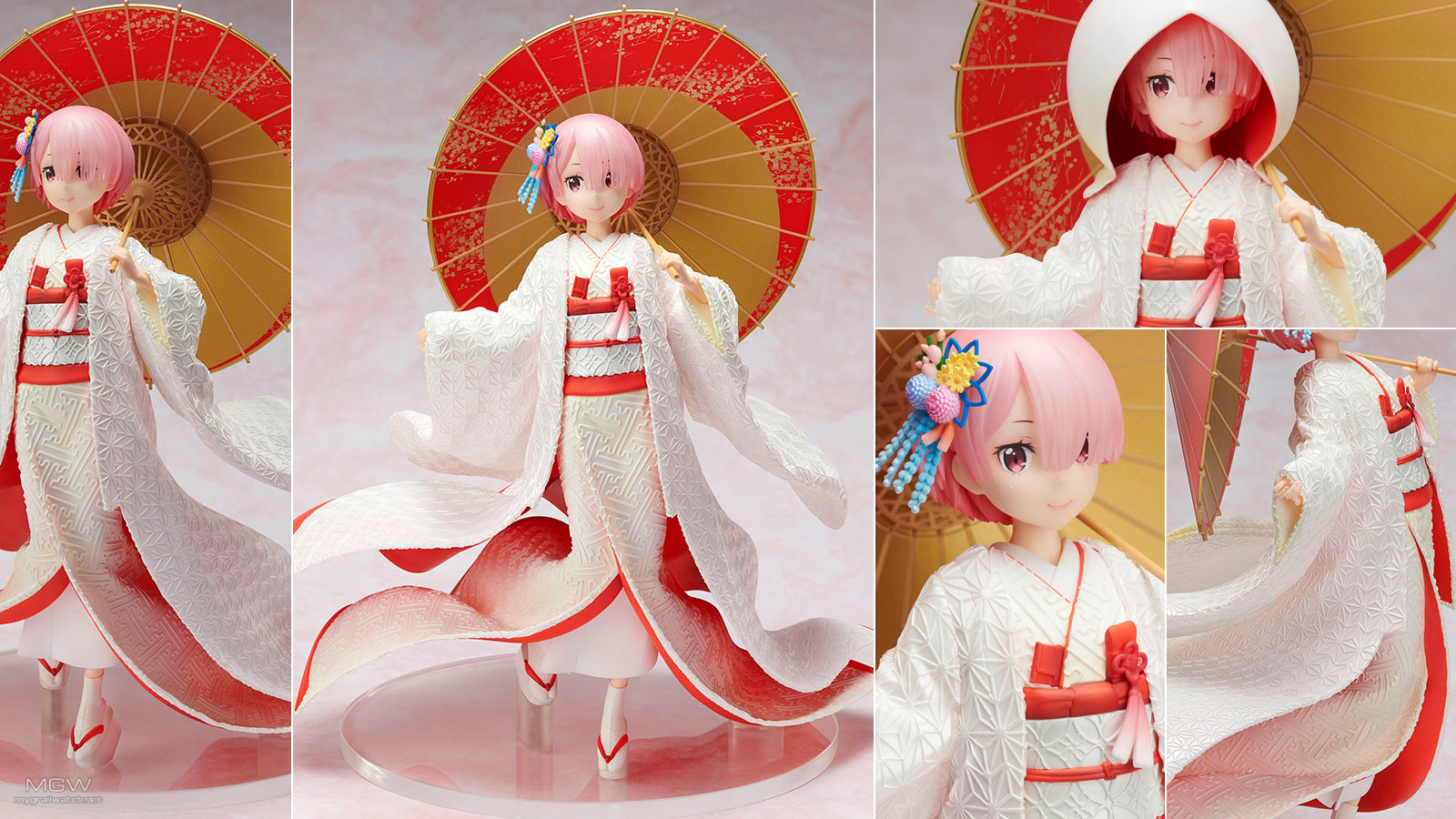 Ram White Kimono by FuRyu from ReZERO Starting Life in Another World