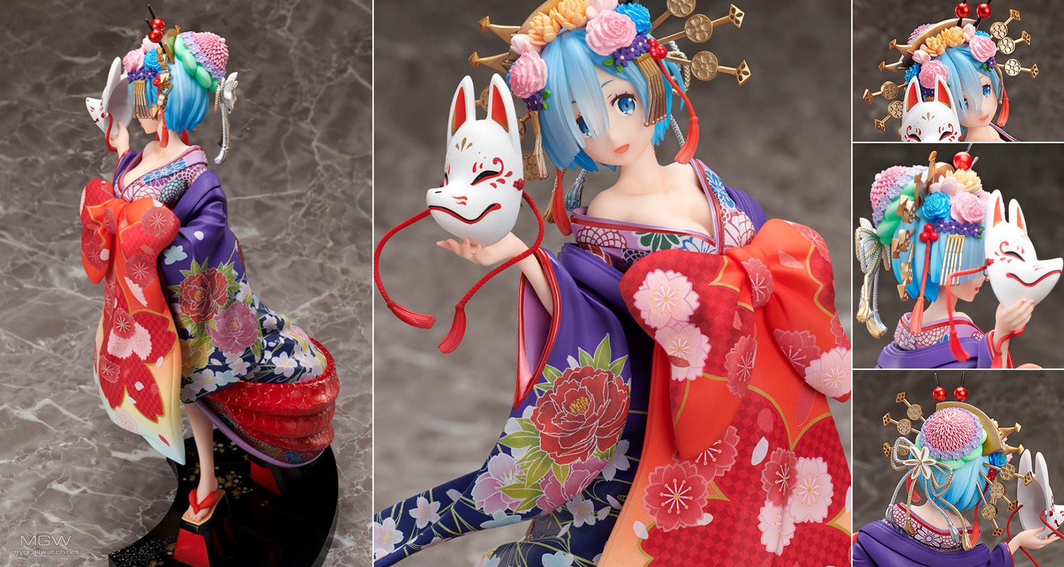 Rem - Oiran Douchuu - by FuRyu from Re:ZERO -Starting Life in Another World - MGW Header
