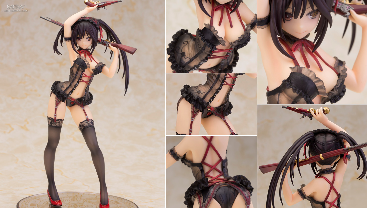 Tokisaki Kurumi Lingerie Ver. Black color