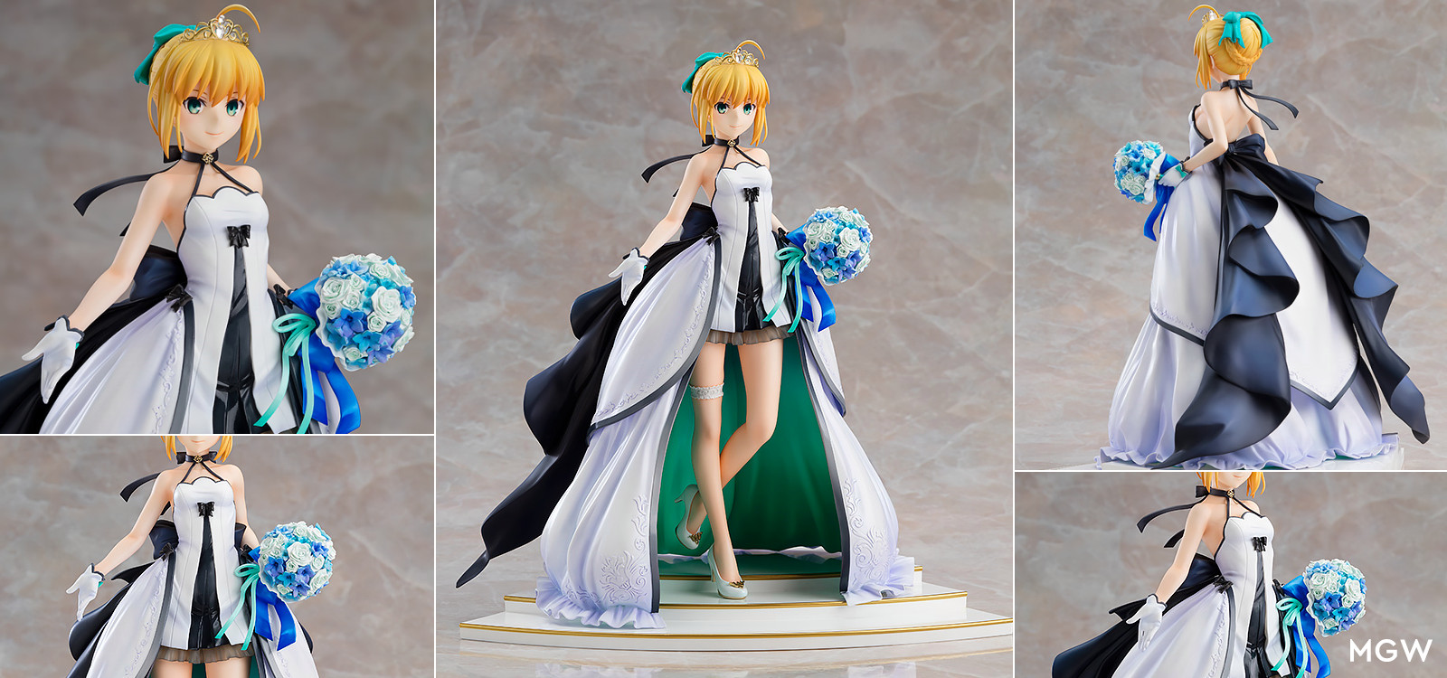 Saber ~15th Celebration Dress Ver.~ by Good Smile Company from Fate/stay night MGW Header