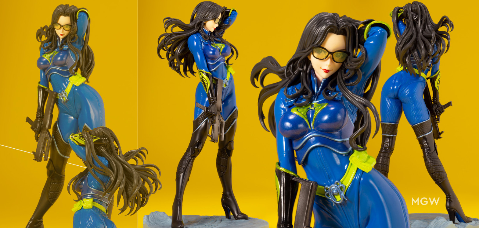 G.I. JOE Bishoujo Baroness 25th Anniversary Blue Limited Edition by Kotobukiya
