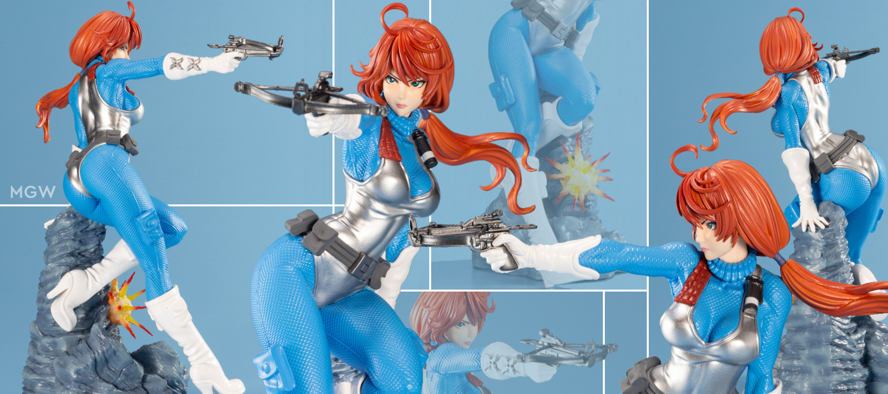 G.I. JOE Bishoujo Scarlett Sky Blue Limited Edition by Kotobukiya