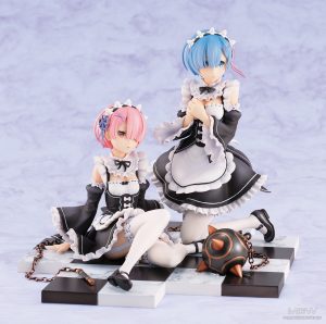 Ram & Rem Special Base Complete Set Ver. by REVOLVE from Re:ZERO Starting Life in Another World 2