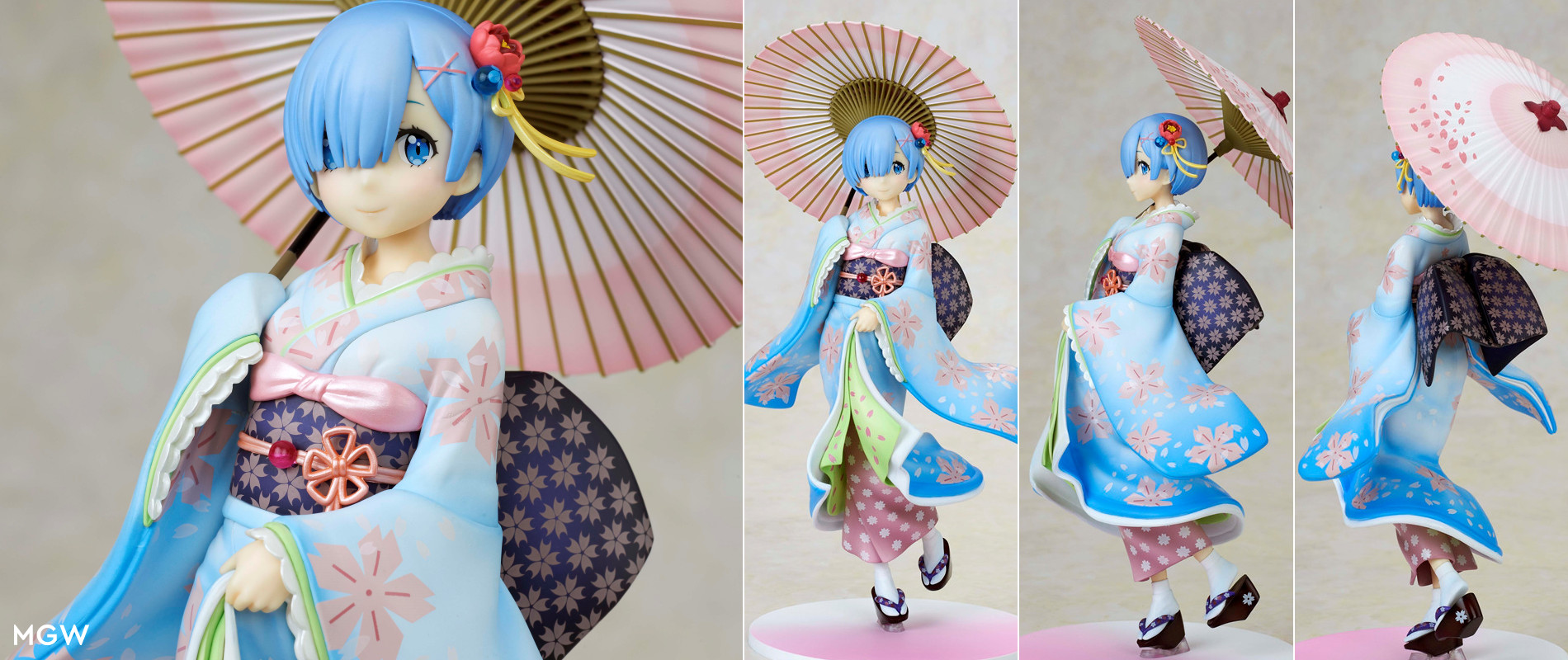 Rem Ukiyo-e Cherry Blossom Ver. by KADOKAWA from Re:ZERO Starting Life in Another World MGW Anime Figure Pre-orde Guide