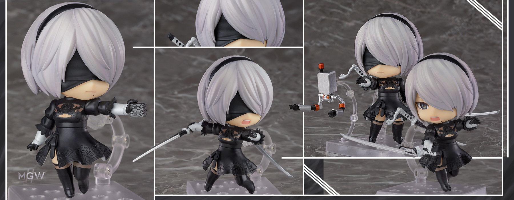 Nendoroid YoRHa No.2 Type B 2B by SQUARE ENIX from NieR Automata MGW Anime Figure Pre Order Guide 2