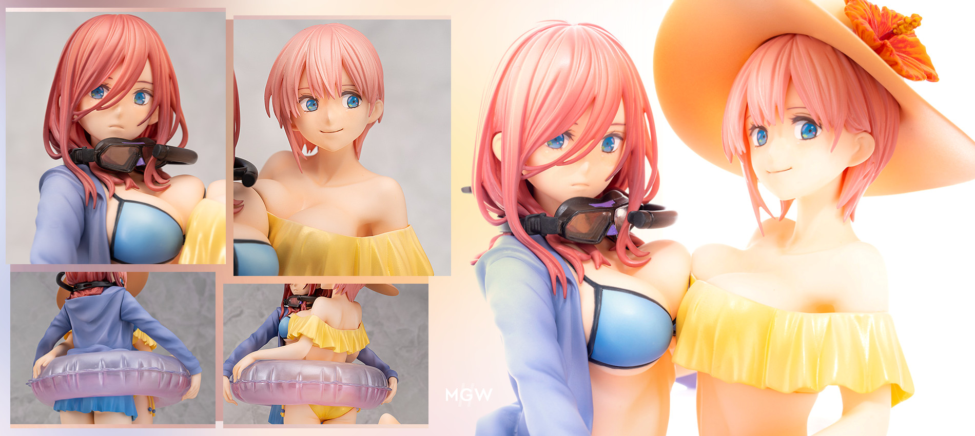 Ichika Nakano Miku Nakano by WING from The Quintessential Quintuplets