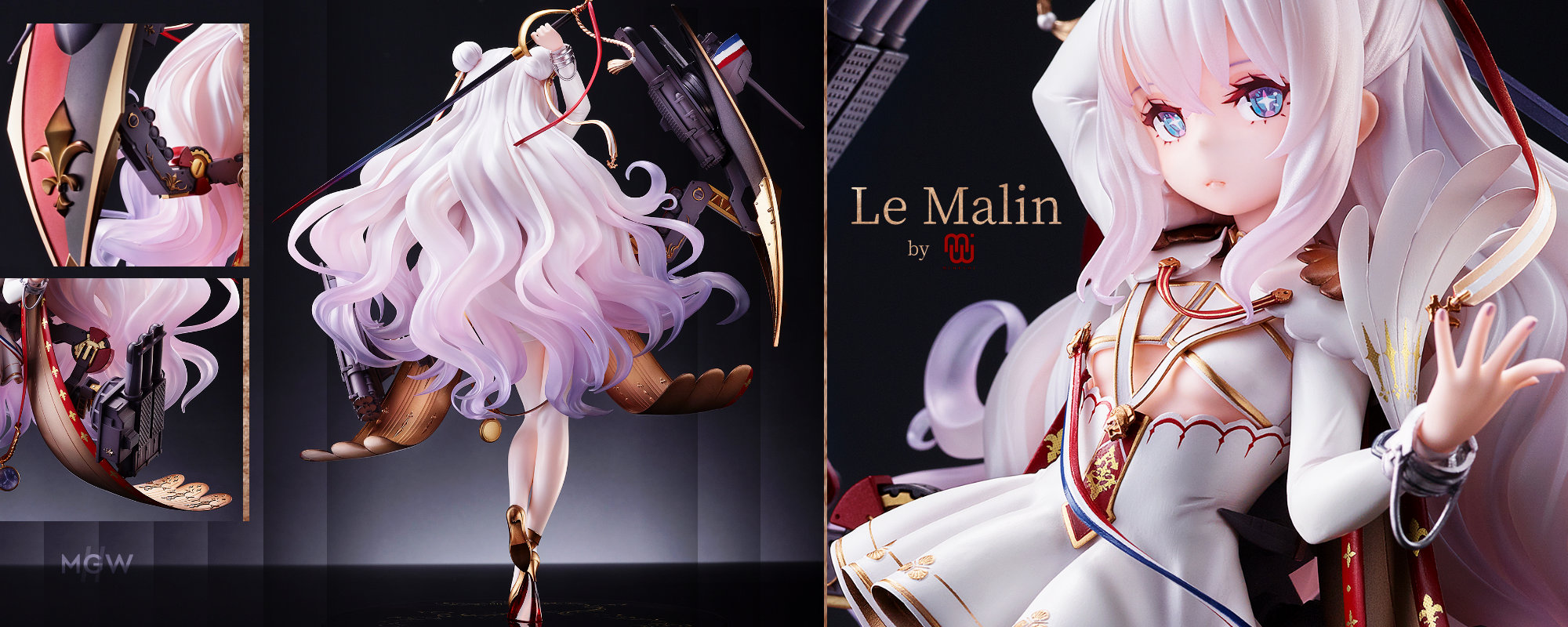 Azur Lane Le Malin by MIMEYOI