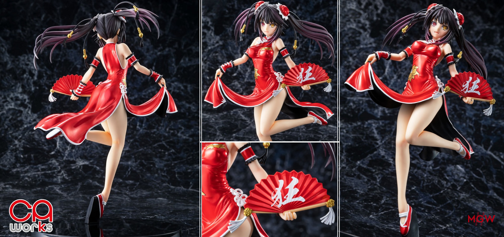 CA Works Tokisaki Kurumi China Dress Repaint Color by Chara Ani from Date A Live III MyGrailWatch Anime Figure Guide