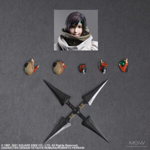 PLAY ARTS KAI Yuffie Kisaragi by SQUARE ENIX from Final Fantasy VII Remake Intergrade 8 MyGrailWatch Anime Figure Guide