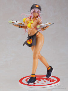 Super Sonico Bikini Waitress Ver. by Max Factory with illustration by Tsuji Santa 1 MyGrailWatch Anime Figure Guide