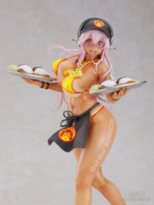 Super Sonico Bikini Waitress Ver. by Max Factory with illustration by Tsuji Santa 7 MyGrailWatch Anime Figure Guide