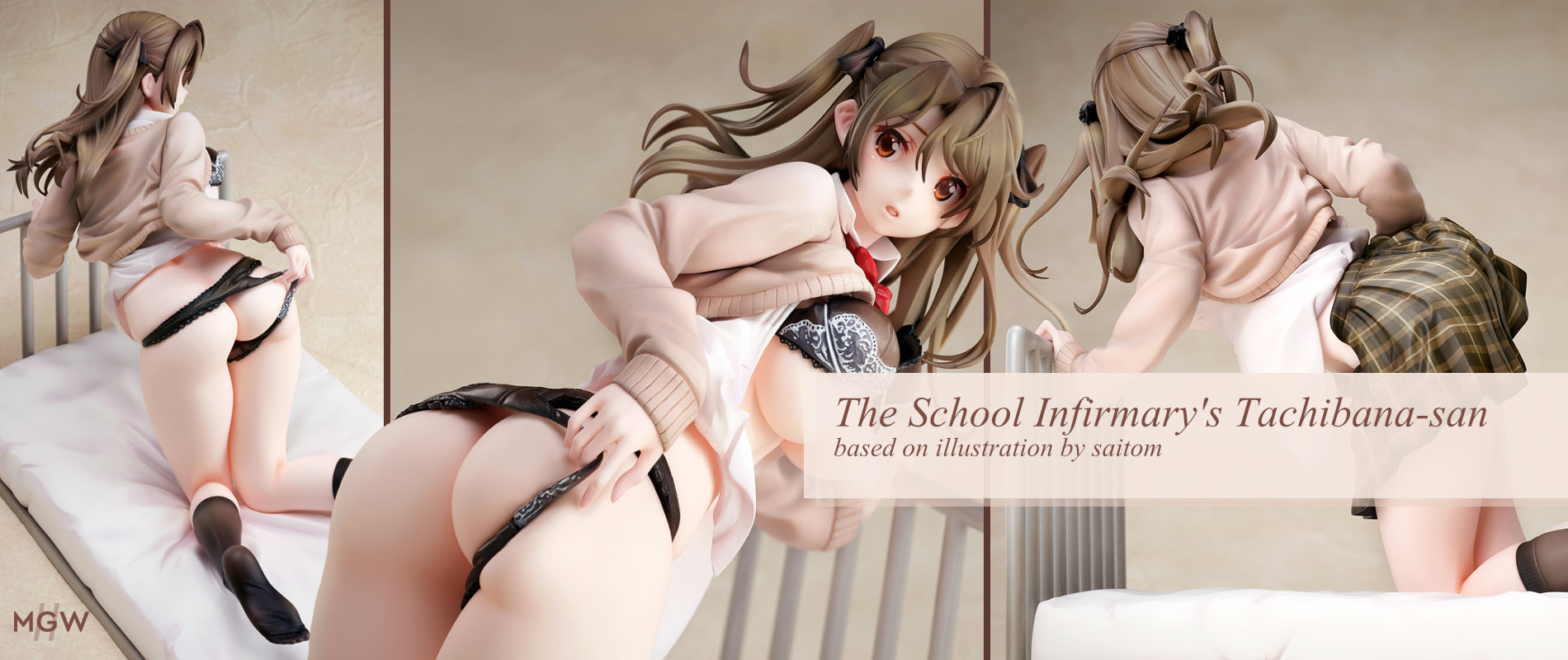 The School Infirmarys Tachibana san by native based on illustration by saitom