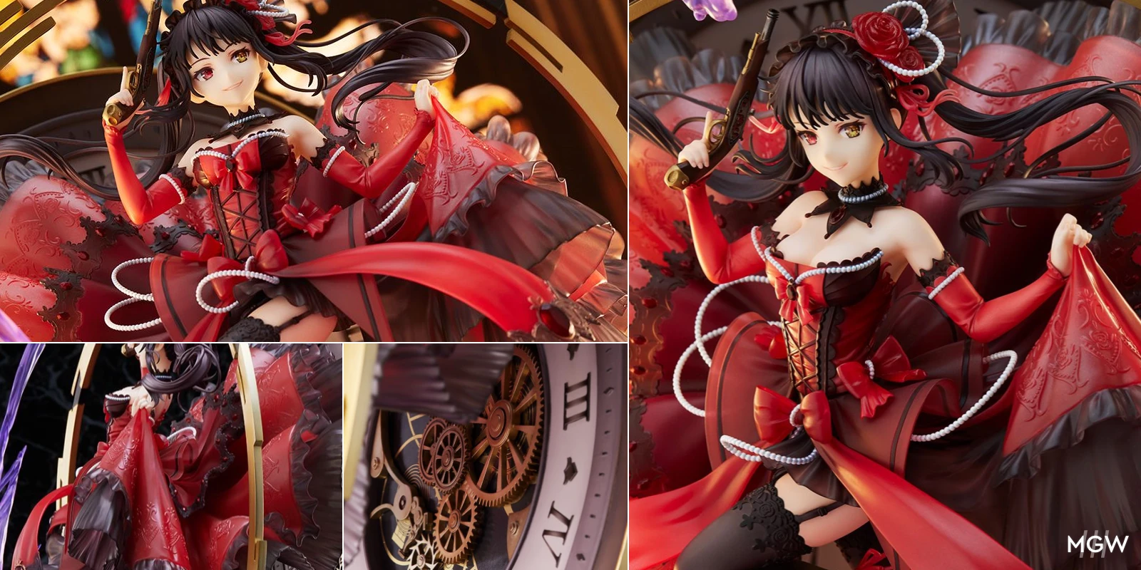 Date A Bullet Tokisaki Kurumi Pigeon Blood Ruby Dress Ver. by SHIBUYA SCRAMBLE FIGURE MyGrailWatch Anime Figure Guide