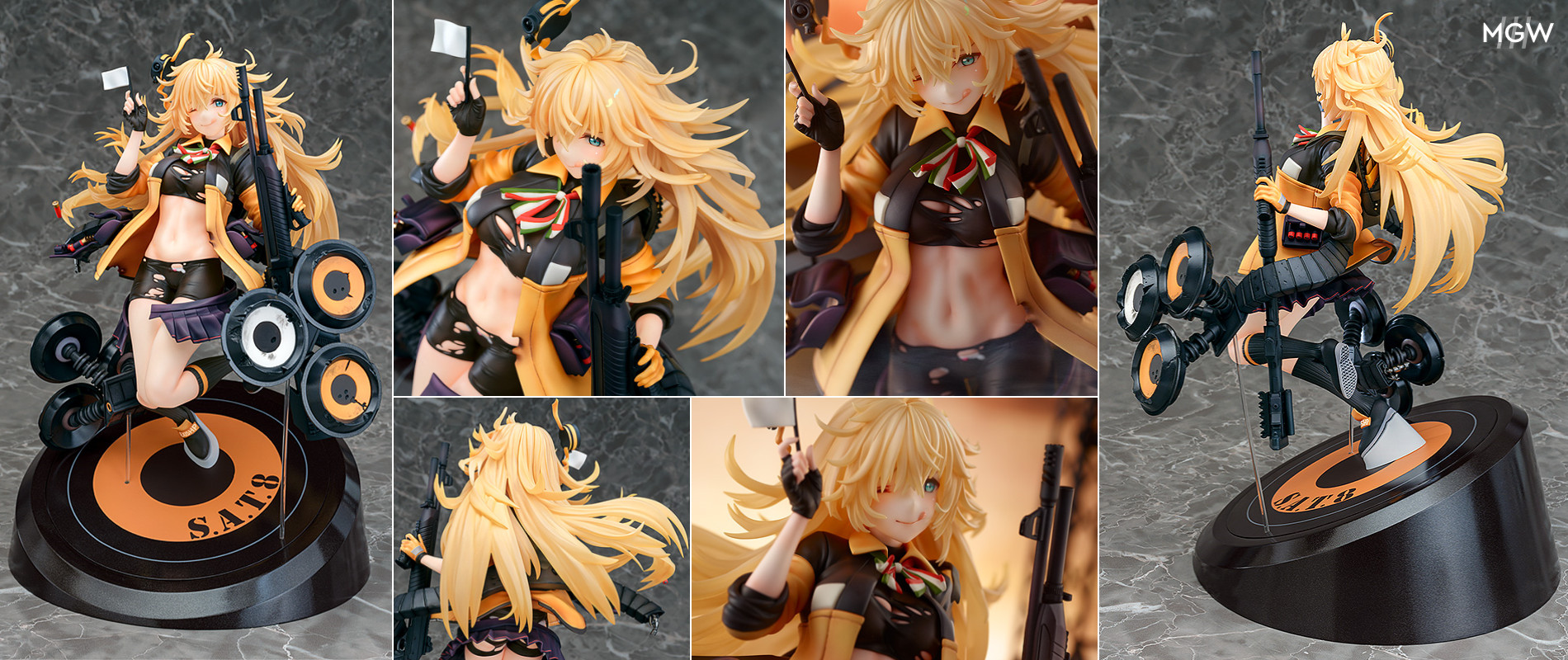 Girls Frontline S.A.T.8 Heavy Damage Ver. by Phat MyGrailWatch Anime Figure Guide