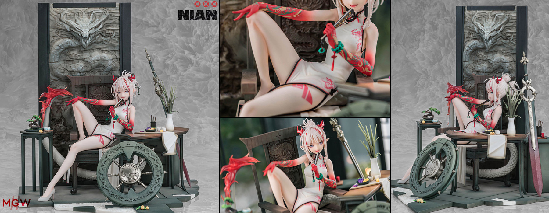 Nian Unfettered Freedom Ver. by AniGame from Arknights MyGrailWatch Anime Figure Guide
