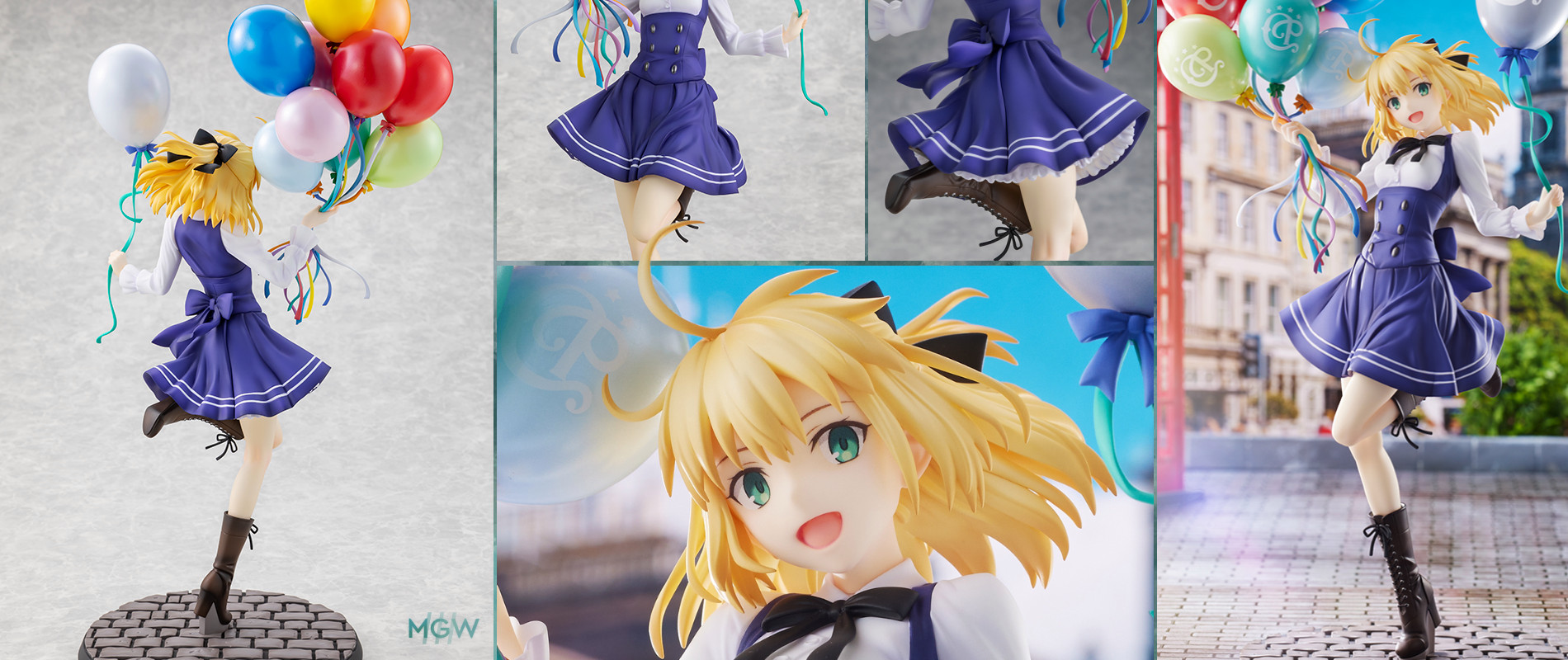 Saber Altria Pendragon Lily Festival Portrait Ver. by KADOKAWA from Fate Grand Order MyGrailWatch Anime Figure Guide