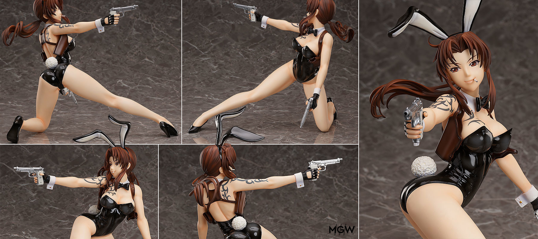 B style Revy Bare Leg Bunny Ver. by FREEing from BLACK LAGOON MyGrailWatch Anime Figure Guide