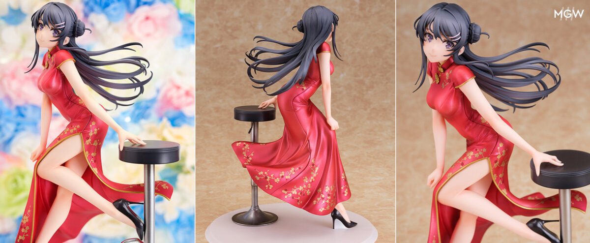 Sakurajima Mai Chinese Dress Ver. by WING from Seishun Buta Yarou MyGrailWatch Anime Figure Guide