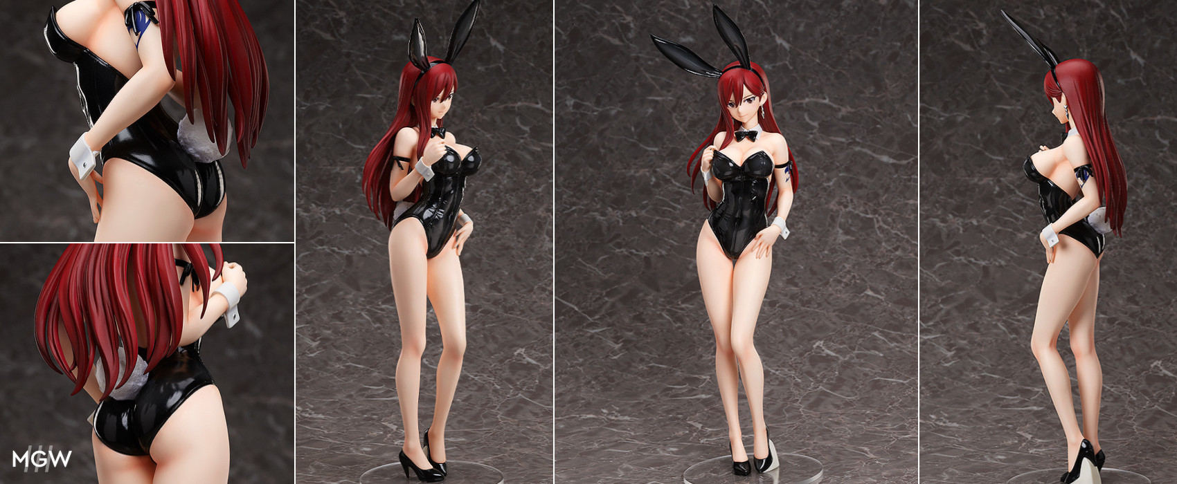 B style Erza Scarlet Bare Leg Bunny Ver. by FREEing from FAIRY TAIL MyGrailWatch Anime Figure Guide