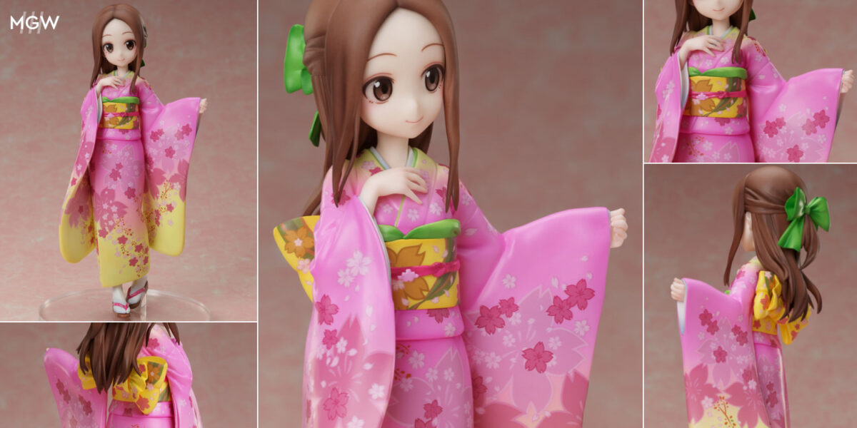 Takagi san Sakura Kimono ver. by FuRyu from Karakai Jouzu no Takagi san MyGrailWatch Anime Figure Guide