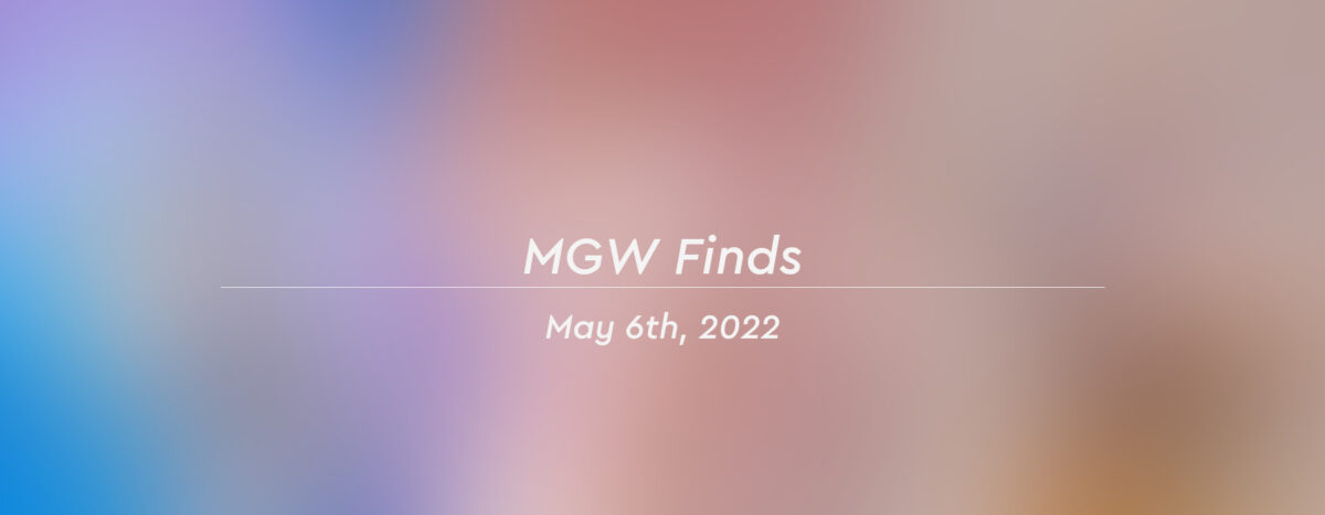 mgw finds 2022 05 06 header