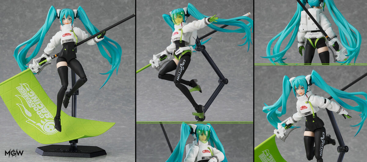 figma Racing Miku 2022 ver. by GOODSMILE RACING from Hatsune Miku GT Project MyGrailWatch Anime Figure Guide