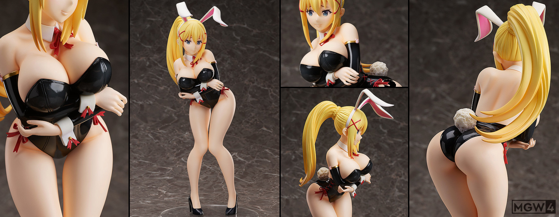 B style Darkness Bare Leg Bunny Ver. by FREEing from KonoSuba MyGrailWatch Anime Figure Guide