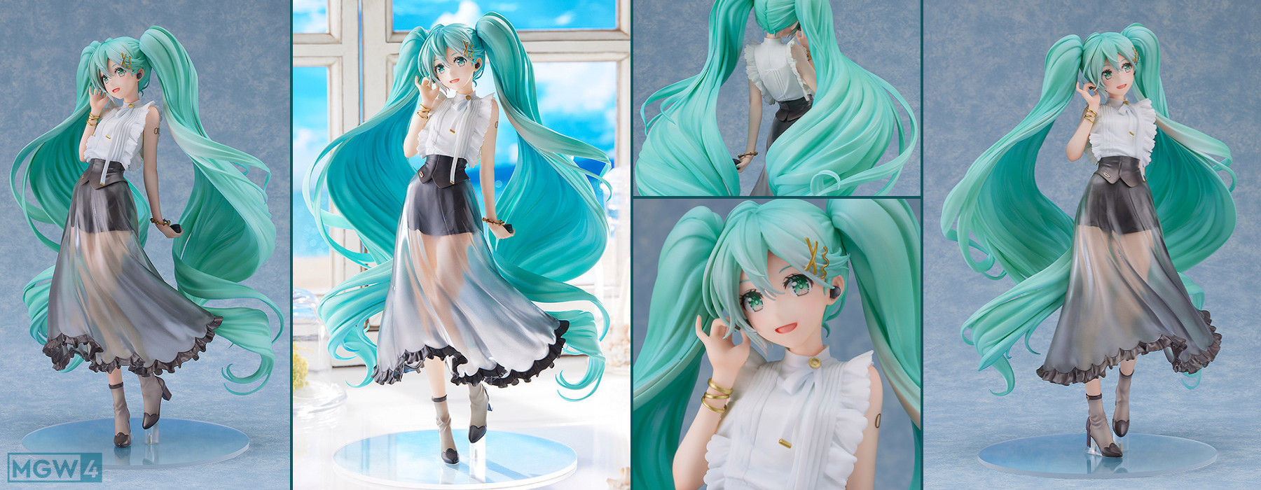 Hatsune Miku NT Style Casual Wear Ver. by Good Smile Company with illustration by Rella MyGrailWatch Anime Figure Guide