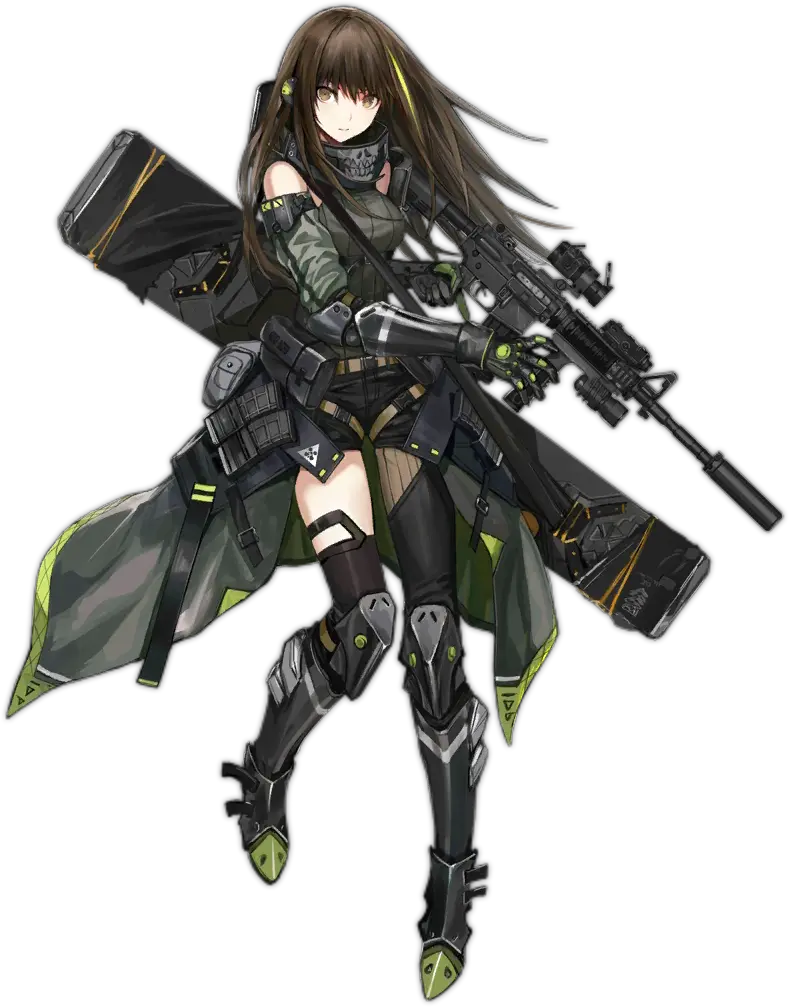 M4A1 MOD3 by infukun from Girls' Frontline