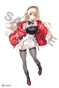 SkyTube Rina illustration by saitom 21 MyGrailWatch Anime Figure Guide