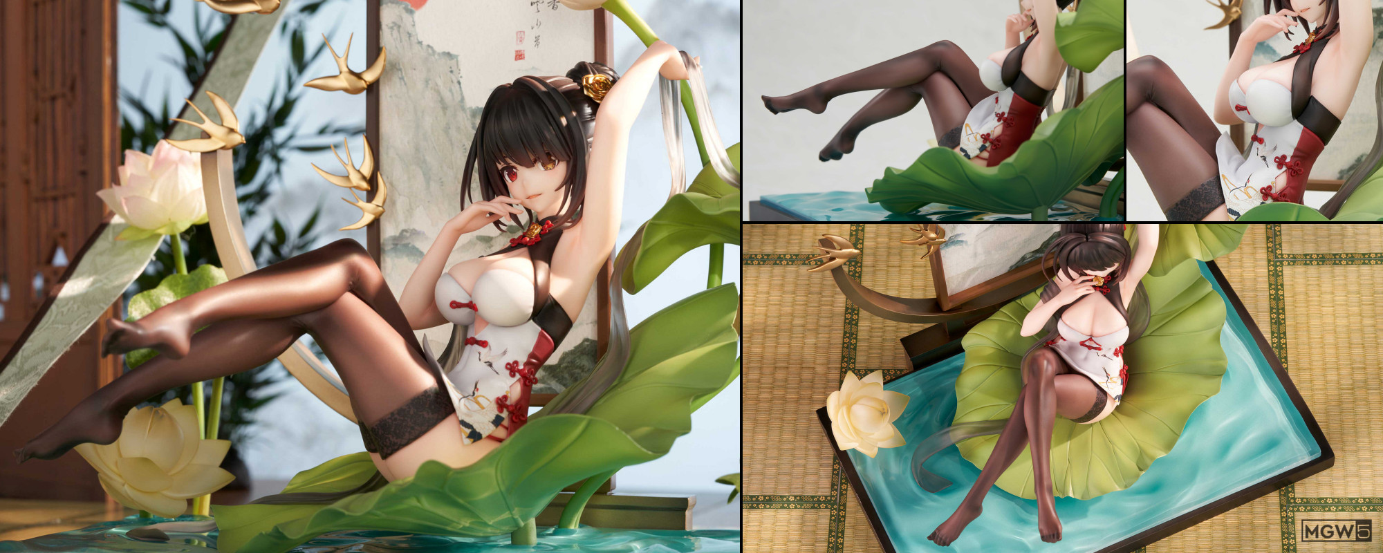 Date A Live Spirit Pledge Tokisaki Kurumi Sumi Iro Cheongsam Ver. by GoodShow MyGrailWatch Anime Figure Guide