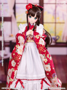 Iris Collect Kano Taishou Sakura Otome Cafe (Ponytail Hair ver.) by AZONE International 16 MyGrailWatch Anime Figure Guide