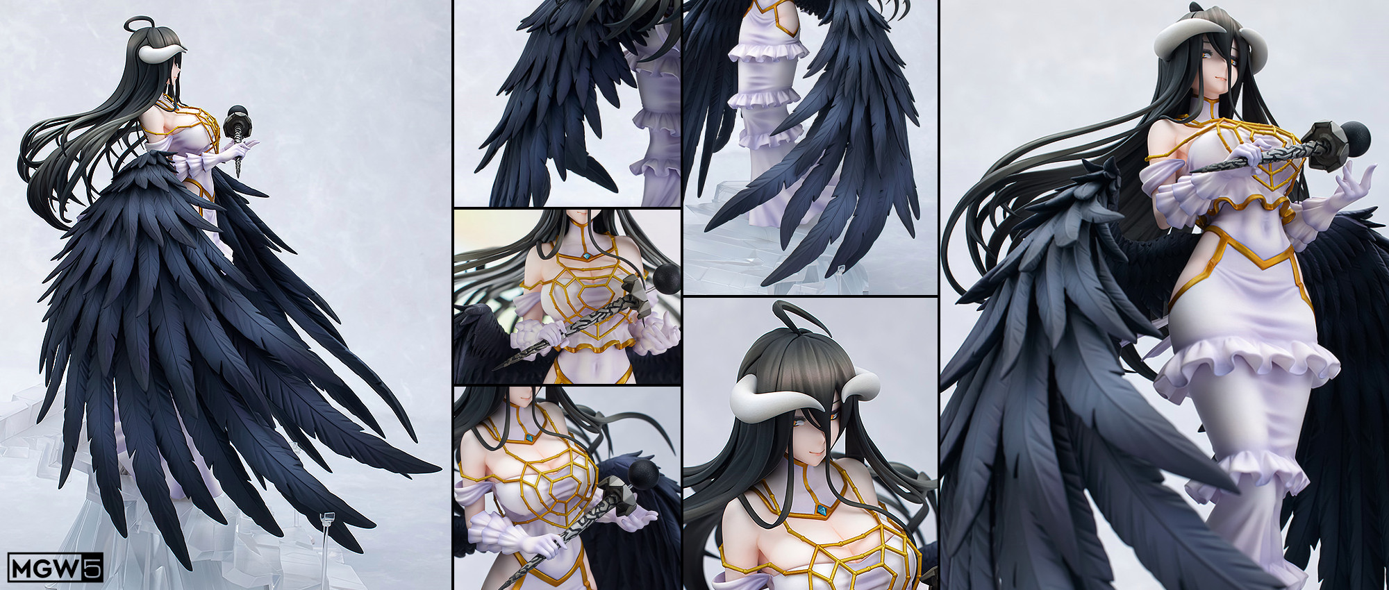 KDcolle Albedo 10th Anniversary so bin ver. by KADOKAWA from OVERLORD MyGrailWatch Anime Figure Guide
