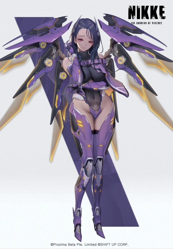 Isabel from GODDESS OF VICTORY NIKKE original illustration by Dramz
